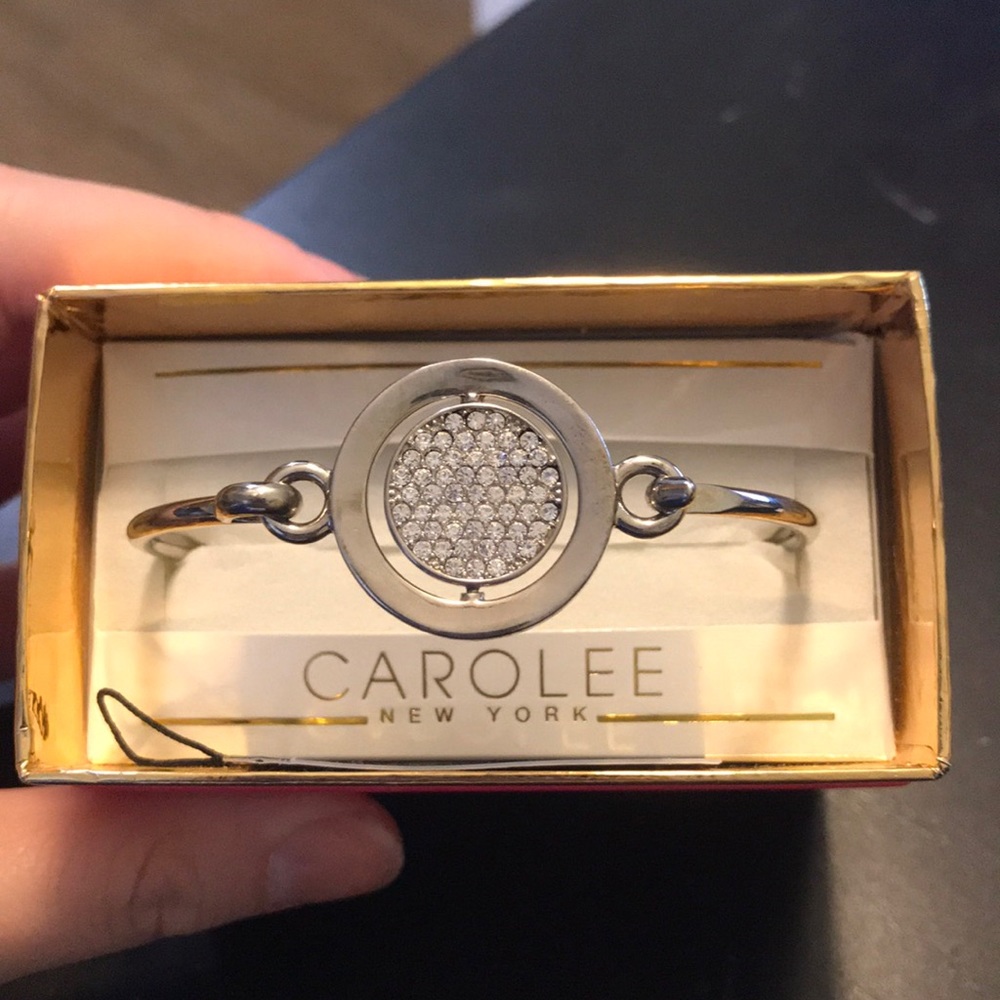 NEW! Carolee Wordplay Silver Lining Bracelet